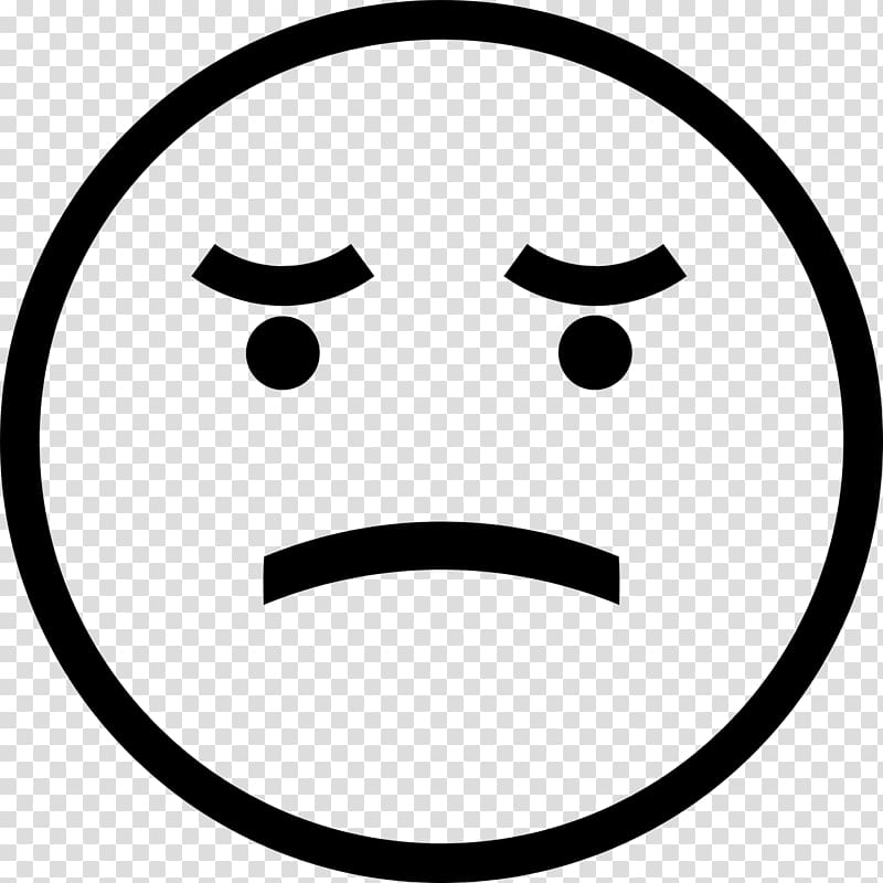 Smiley Emoticon Frown , sad emoji transparent background PNG clipart