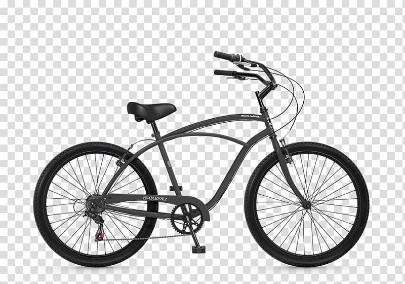 Cruiser bicycle Bicycle Shop Single-speed bicycle Cycling, Bicycle transparent background PNG clipart