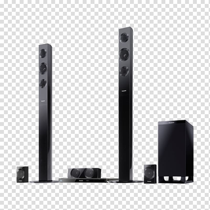 Blu-ray disc Computer speakers Panasonic SC BTT490 Home Theater Systems, Home Audio transparent background PNG clipart