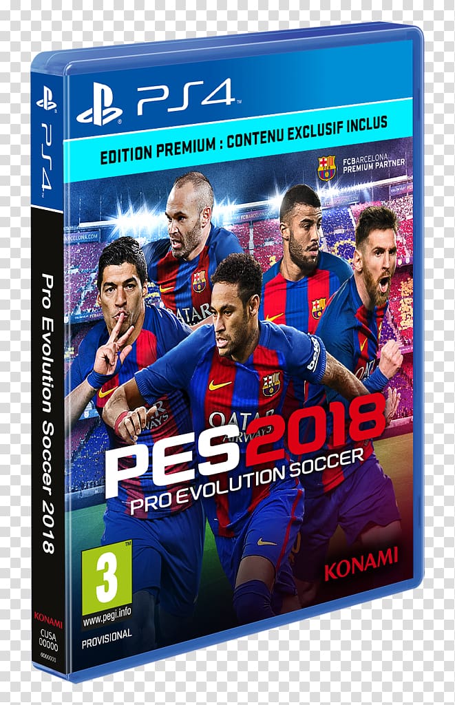Pro Evolution Soccer 2018 Pro Evolution Soccer 2013 Xbox 360 Pro Evolution Soccer 2009 Pro Evolution Soccer 3, pes 2018 transparent background PNG clipart