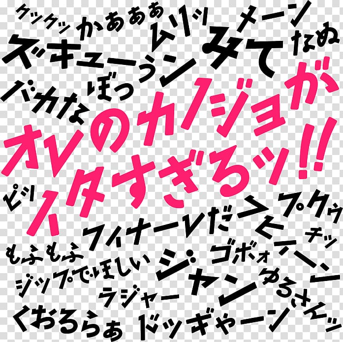 Computer font Open-source Unicode typefaces Onomatopoeia Japanese Language, Glitch Font Design transparent background PNG clipart