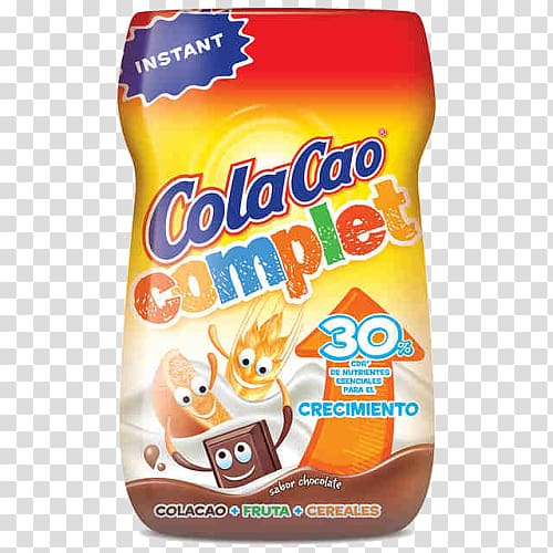 Cola Cao Breakfast Nocilla Milkshake Cocoa solids, breakfast transparent background PNG clipart