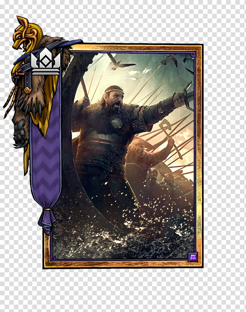 Gwent: The Witcher Card Game The Witcher 3: Wild Hunt – Blood and Wine Geralt of Rivia Playing card CD Projekt, gwent card art transparent background PNG clipart