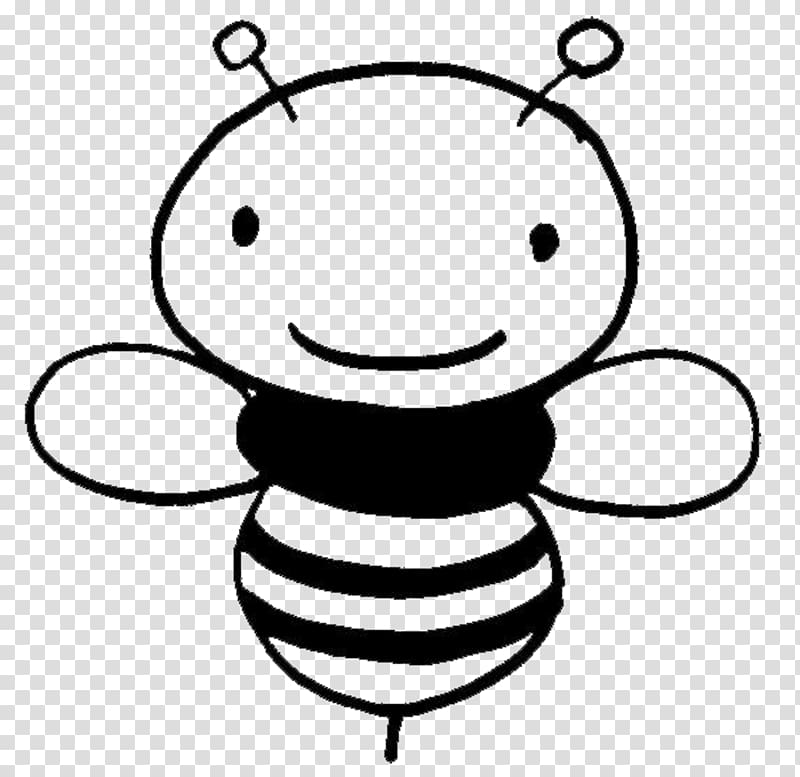 Western honey bee Drawing Queen bee, bee transparent background PNG clipart