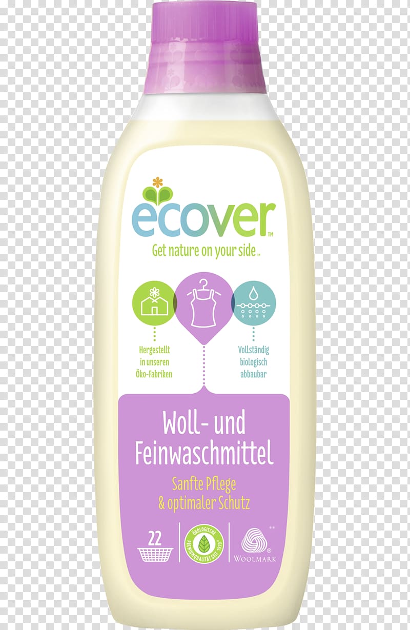 Laundry Detergent Ecover Dishwashing liquid Wool, woll transparent background PNG clipart