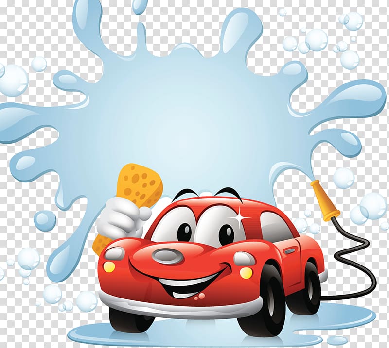 Car wash , Car cartoon , car wash illustration transparent background PNG clipart