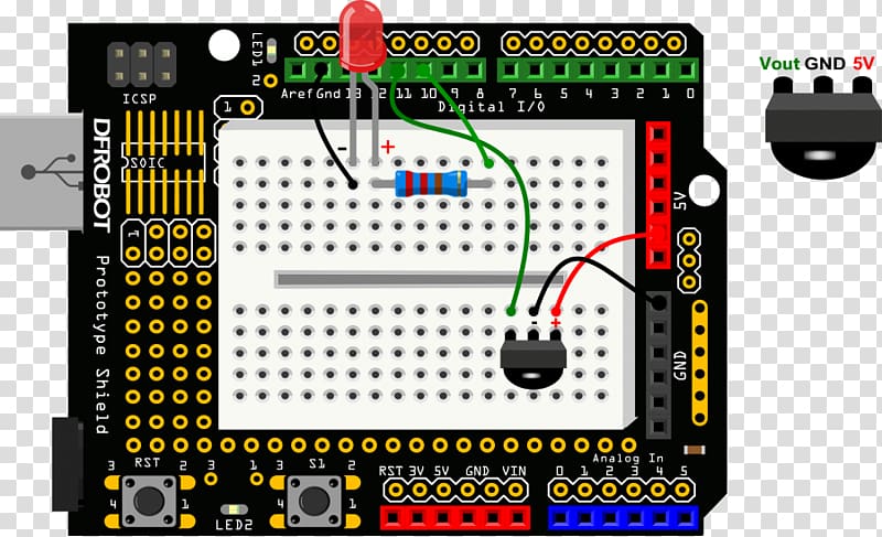 Arduino Light-emitting diode RGB color model Wiring Infrared, others transparent background PNG clipart