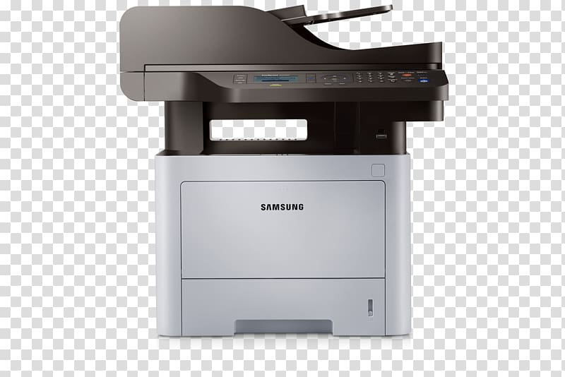 Multi-function printer Samsung ProXpress M4070FR Samsung 4in1 Mono Laser Print/Scan/Copy/Fax 40ppm(a4) 256MB 100K Duty Cycle Nwork USB2.0 ( SL-M4070FR ) Printing Samsung ProXpress M3870, Multifunction transparent background PNG clipart