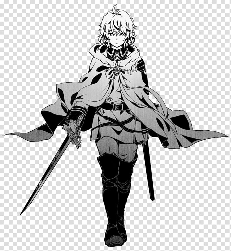 Seraph of the End Anime Cosplay Manga Costume, Manga boy transparent background PNG clipart
