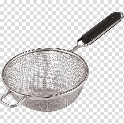 Sieve Stainless steel strainer Mesh Colander, Stainless Steel Strainer transparent background PNG clipart