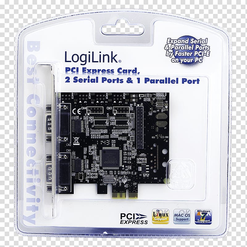 PCI Express Parallel port Conventional PCI ExpressCard Serial port, Serial Port transparent background PNG clipart