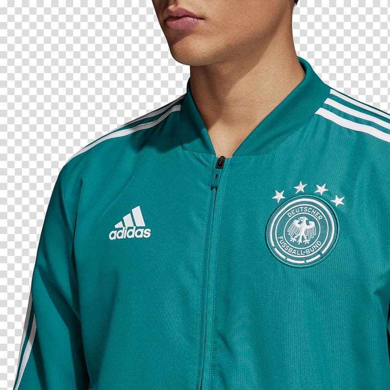2018 FIFA World Cup T-shirt Germany national football team Adidas Jersey, Detail transparent background PNG clipart