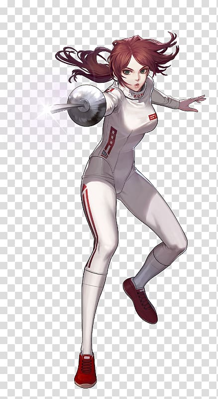 No Black Survival Character Fencing, Fiora transparent background PNG clipart
