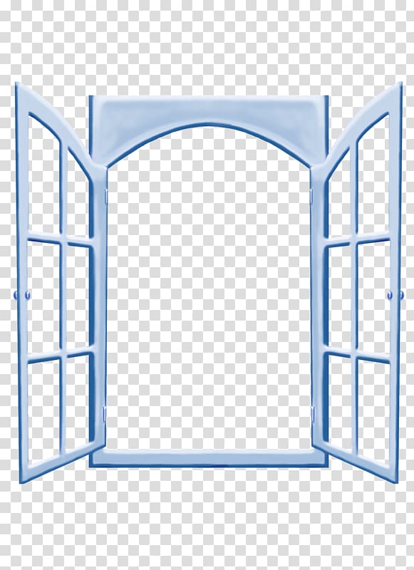 Microsoft Windows Glass Icon, Blue glass windows open transparent background PNG clipart