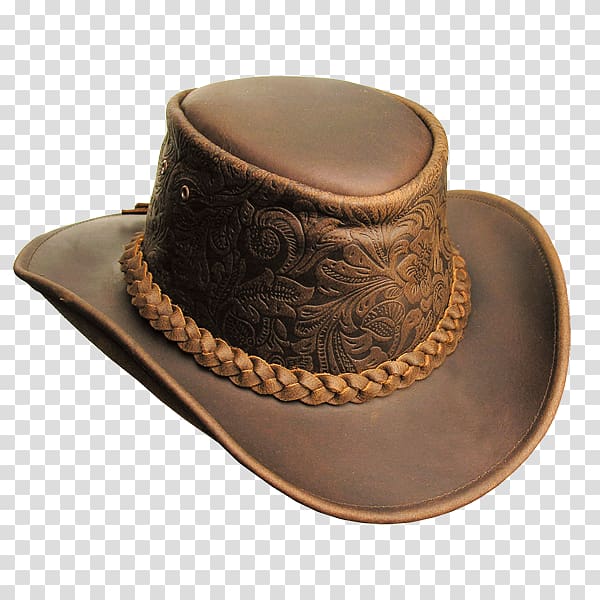Cowboy hat Leather Cap, Hat transparent background PNG clipart