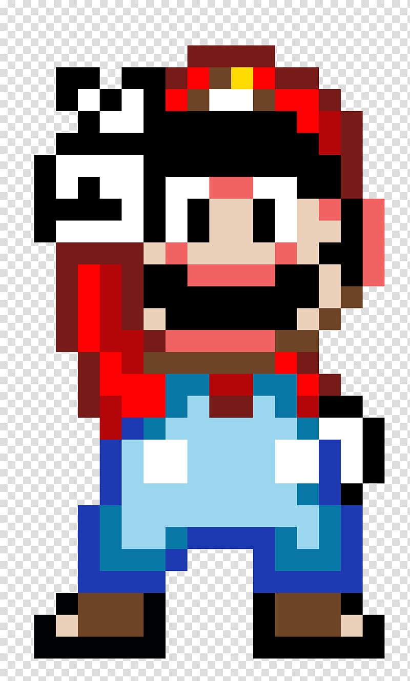 Super Mario World Super Mario Bros Luigi Pixel Art