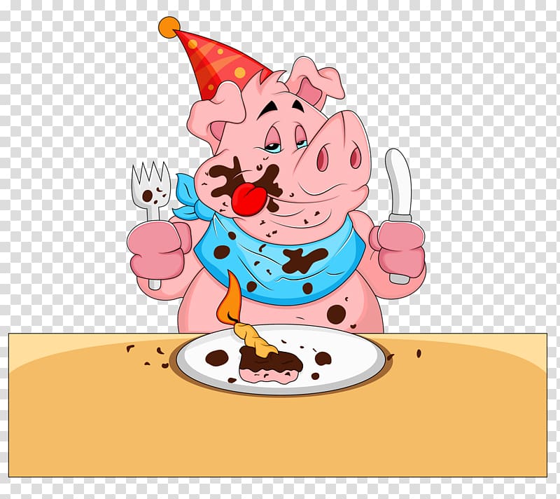 Domestic pig Porky Pig , pig transparent background PNG clipart