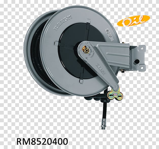 Hose reel Stainless steel Tool, reel transparent background PNG clipart