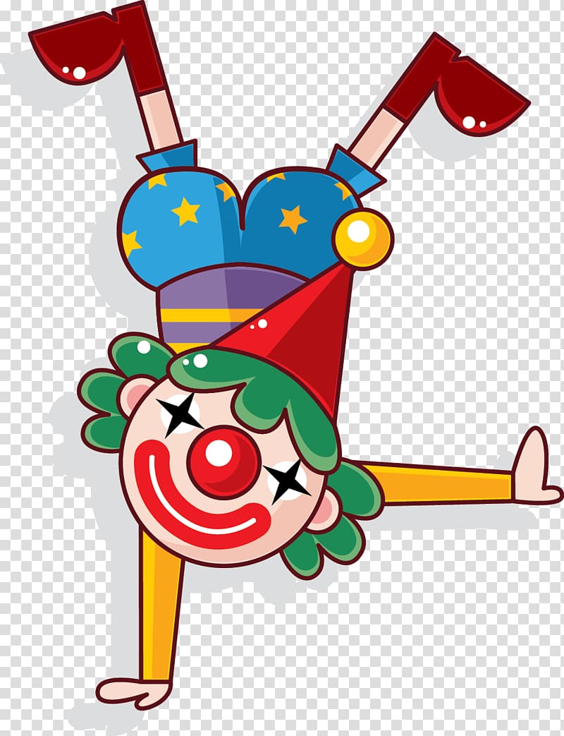 Circus Clown Sticker Media Descriptor File, clown transparent background PNG clipart