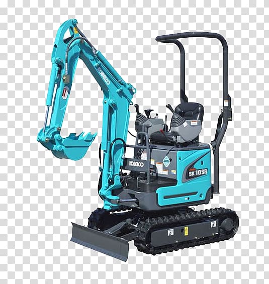 Kobe Steel Compact excavator Heavy Machinery Kobelco Construction Machinery America, excavator transparent background PNG clipart