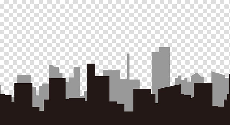 Silhouette Computer file, City Silhouette transparent background PNG clipart