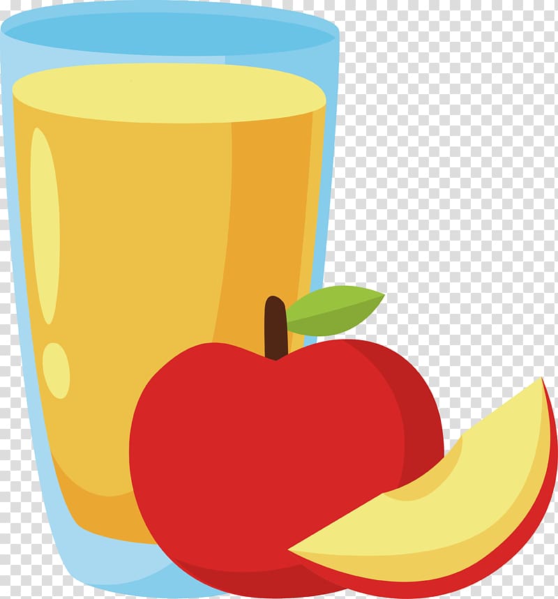 Apple juice , Apple juice illustration design transparent background PNG clipart