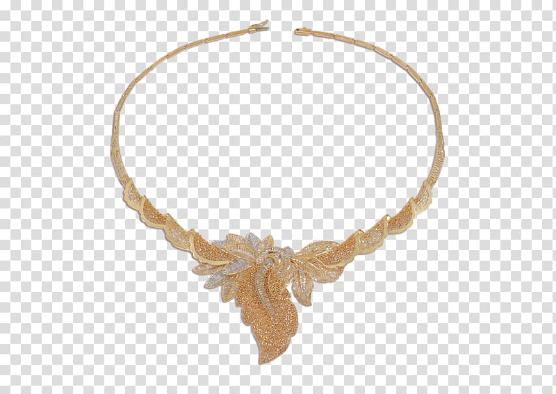 Dhahran Necklace L'azurde Jewellery Gold, necklace transparent background PNG clipart