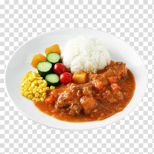 Japanese curry Red curry Hayashi rice Gulai Rice and curry, rice transparent background PNG clipart
