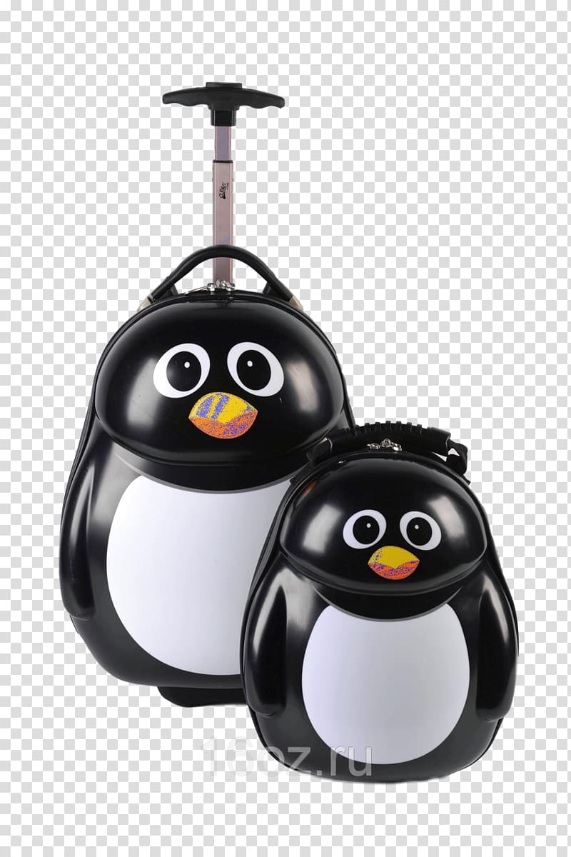 Penguin Suitcase Backpack Artikel Service, Penguin transparent background PNG clipart