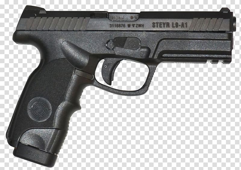 Beretta M9 Steyr Mannlicher 9×19mm Parabellum Firearm, weapon transparent background PNG clipart