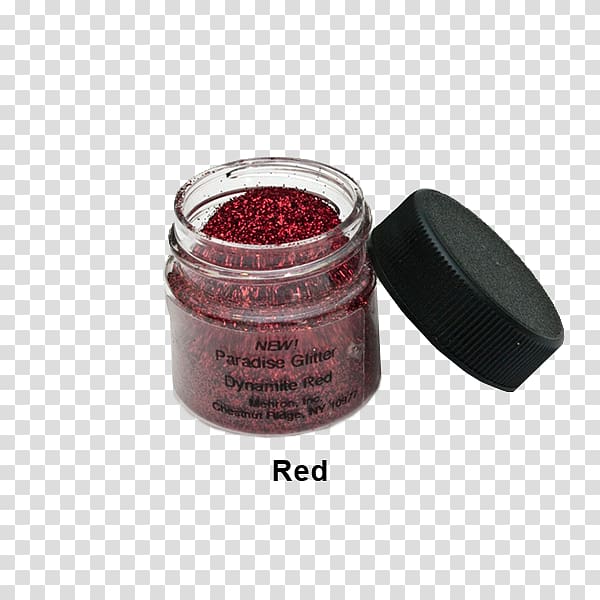 Cosmetics Glitter Red Body painting Color, Face transparent background PNG clipart