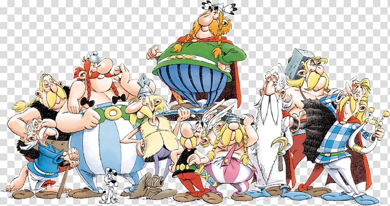 Asterix & Obelix XXL Parc Astérix Asterix and the Chariot Race Asterix and the Golden Sickle, asterix und obelix transparent background PNG clipart
