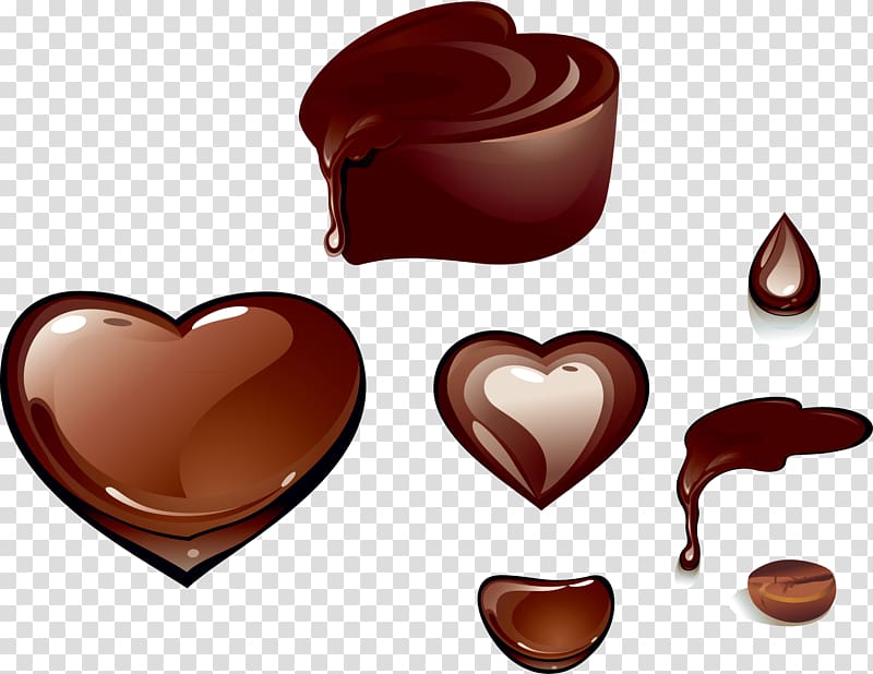 Coffee Chocolate cake, Love chocolate color transparent background PNG clipart
