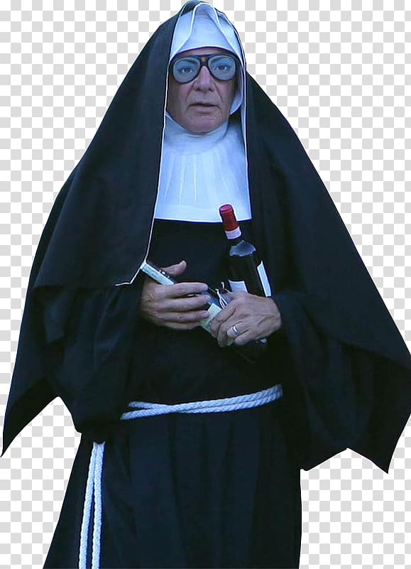 Harrison Ford Nun Halloween Abbess Costume, Harrison Ford transparent background PNG clipart