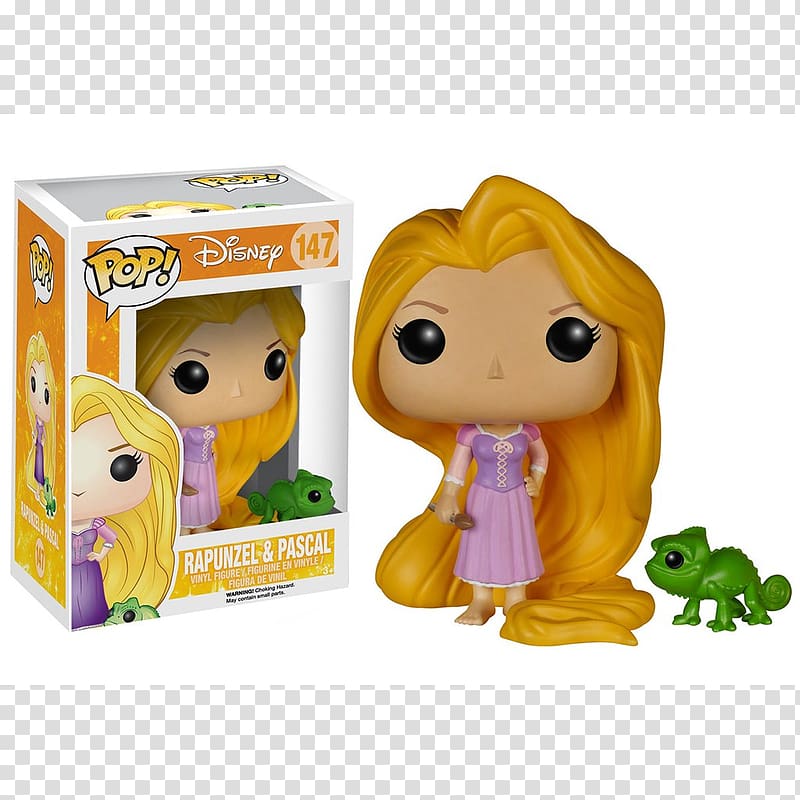 Tangled: The Video Game Funko Pop! Vinyl Figure Funko Pop! Rapunzel & Pascal Vinyl Figure, Multi Funko POP Disney, toy transparent background PNG clipart