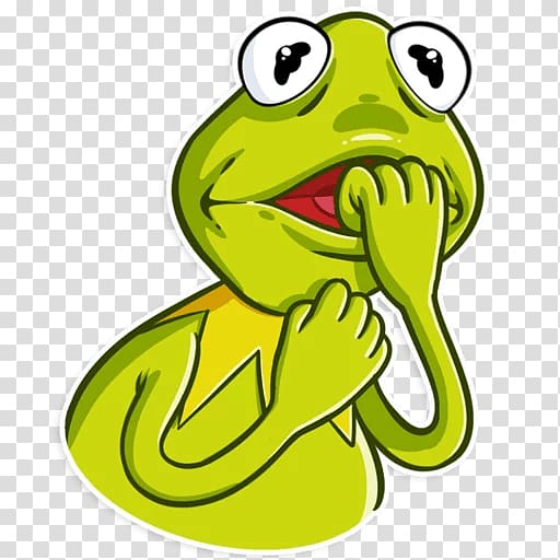 Kermit the Frog Sticker Internet meme Text , others transparent background PNG clipart