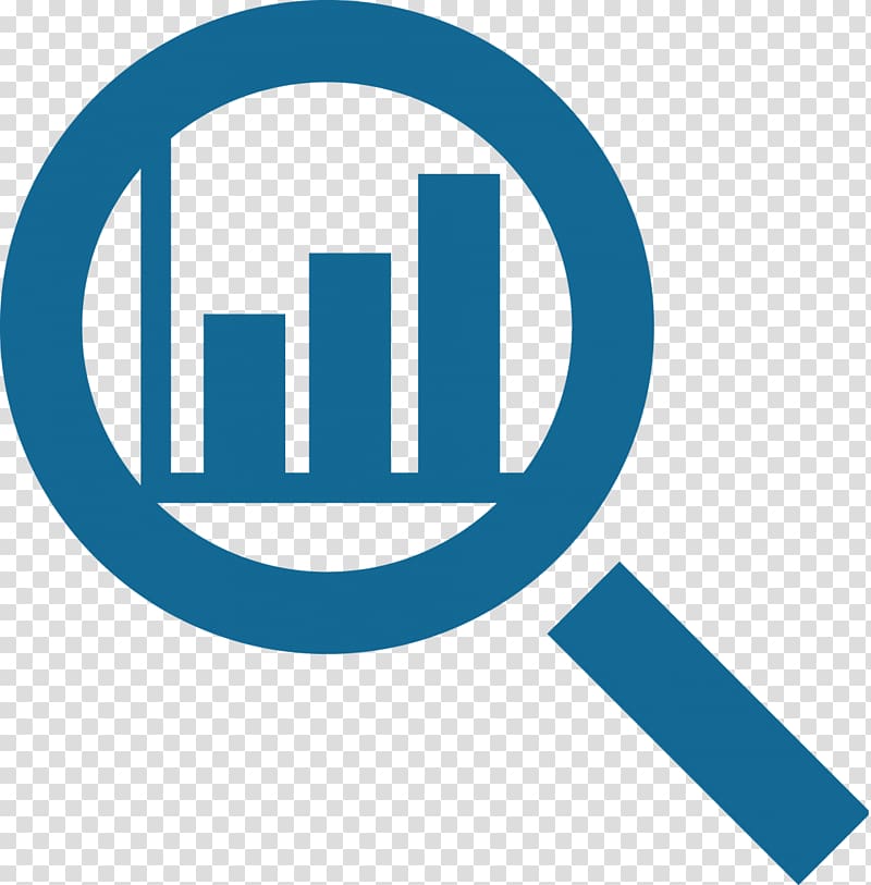 Computer Icons Magnifying glass Symbol Bar chart, statistics transparent background PNG clipart