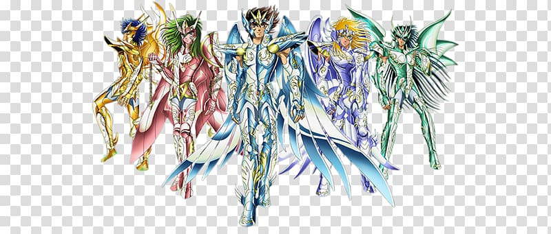 Pegasus Seiya Phoenix Ikki Athena Dragon Shiryū Leo Aiolia, Saint Seiya Brave Soldiers transparent background PNG clipart