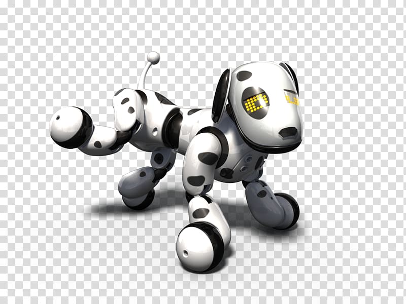 Puppy Dalmatian dog Robotic pet Dog Toys, robot transparent background PNG clipart