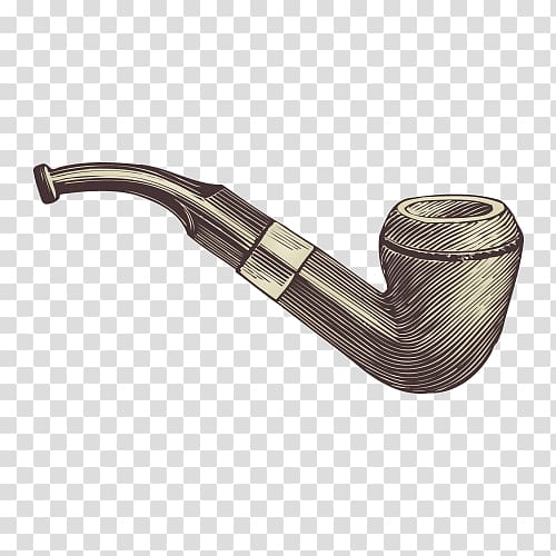 Tobacco pipe Illustration, Artwork chimney transparent background PNG clipart