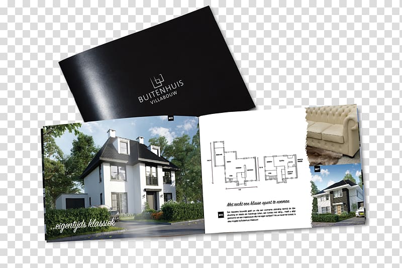 Manor house Wonen Villa Modern, Modern Brochure transparent background PNG clipart