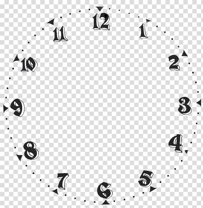 Digital clock Wall Clock face Watch, Number six Sharon transparent background PNG clipart