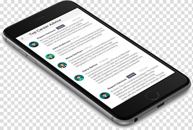 iPhone X Online job fair, Career Fair transparent background PNG clipart