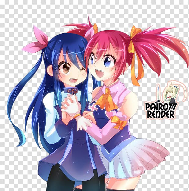Wendy Marvell Natsu Dragneel Erza Scarlet Fairy Tail Anime, fairy tail transparent background PNG clipart