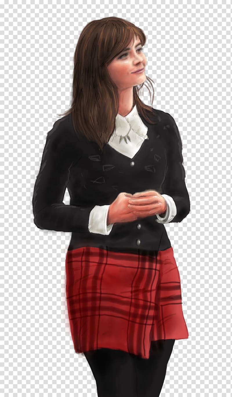 Jenna Coleman Clara Oswald Doctor Who Eleventh Doctor, oswald the lucky rabbit transparent background PNG clipart