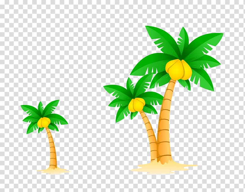 Cartoon Illustration, Great cartoon fresh coconut transparent background PNG clipart