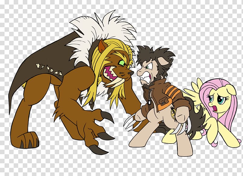 Sabretooth Wolverine Fluttershy Mutant X-Men, claw scratch transparent background PNG clipart