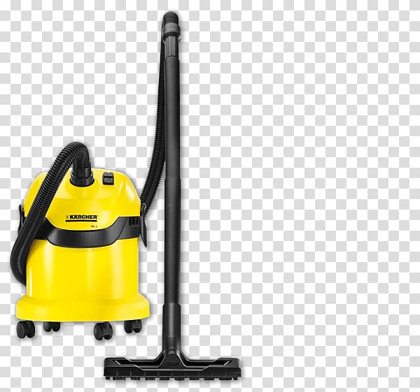 Pressure Washers Kärcher WD 2 Vacuum cleaner Cleaning, vacuum transparent background PNG clipart