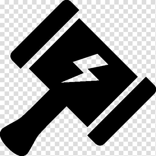Thor Computer Icons Mjölnir Hammer, thor Silhouette transparent background PNG clipart