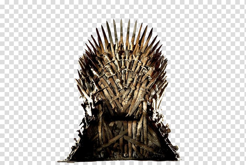 brown Game of Throne chair illustration, A Game of Thrones Daenerys Targaryen Jon Snow Tyrion Lannister Iron Throne, Game of Thrones transparent background PNG clipart